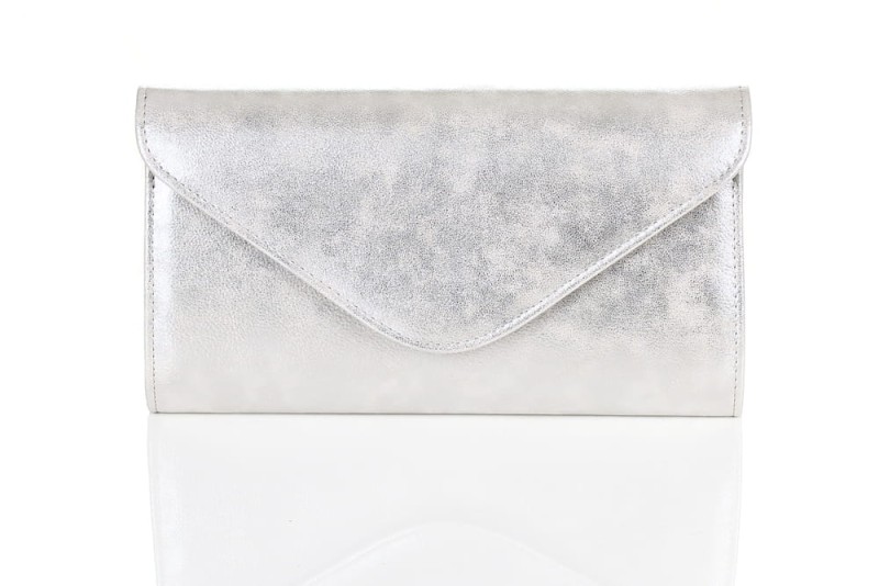 Srebrna przecierana kopertówka DUBAJ W.25D