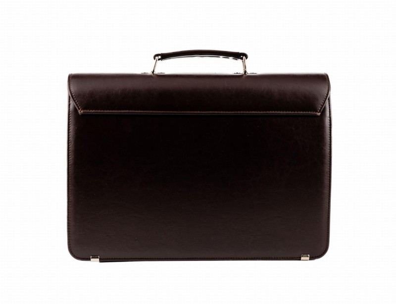 Brązowa Teczka męska AKTÓWKA neseser T09