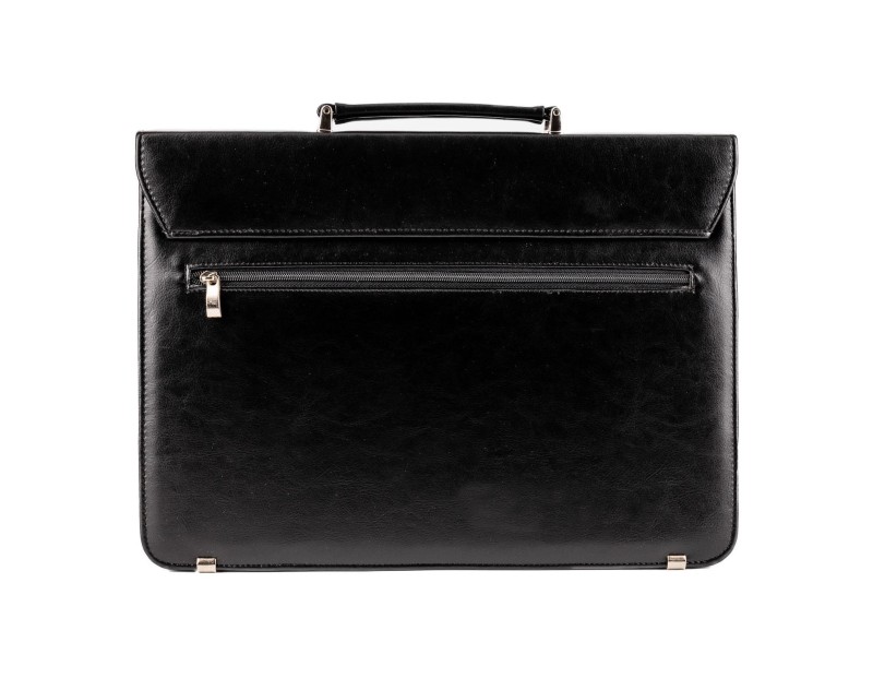 Czarna AKTÓWKA męska Neseser T10