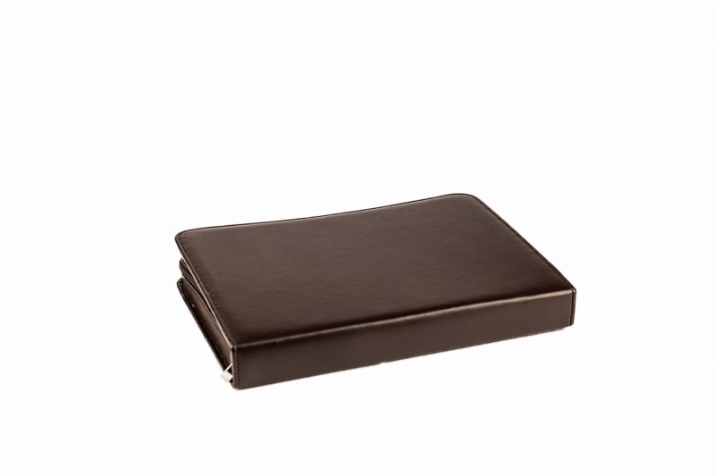Brązowa Aktówka Neseser Teczka konferencyjna A4
