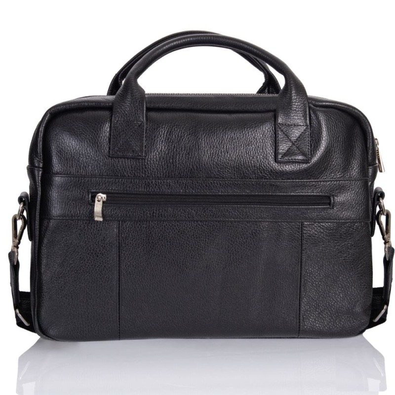 Czarna torba męska SKÓRA