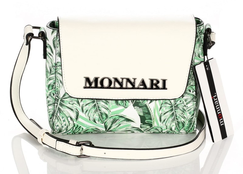 MONNARI Zgrabna efektowna listonoszka w kwiaty