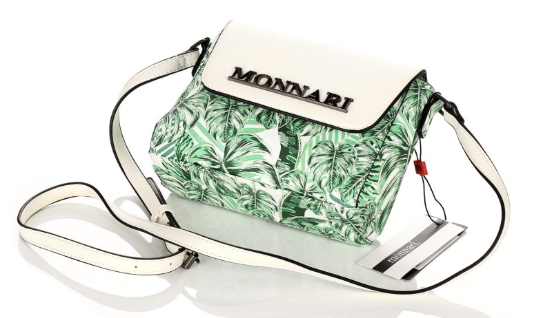 MONNARI Zgrabna efektowna listonoszka w kwiaty