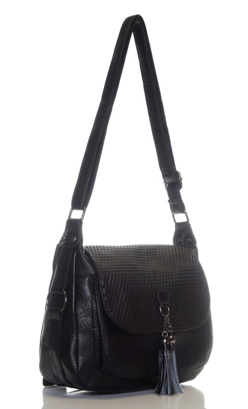 Pojemna listonoszka z klapą 9822