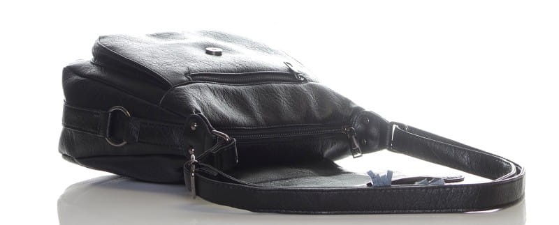 Pojemna listonoszka z klapą 9822