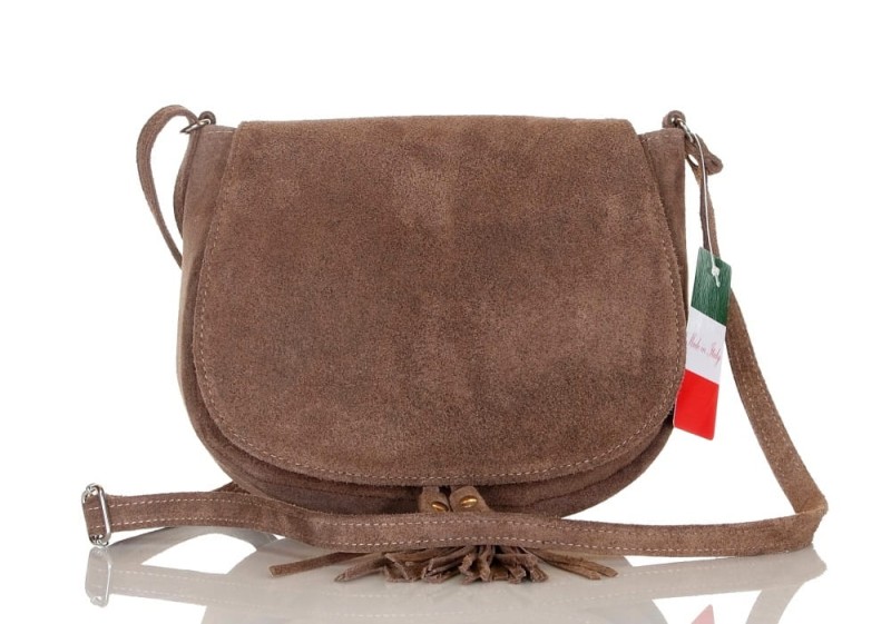 mała torebka zamszowa