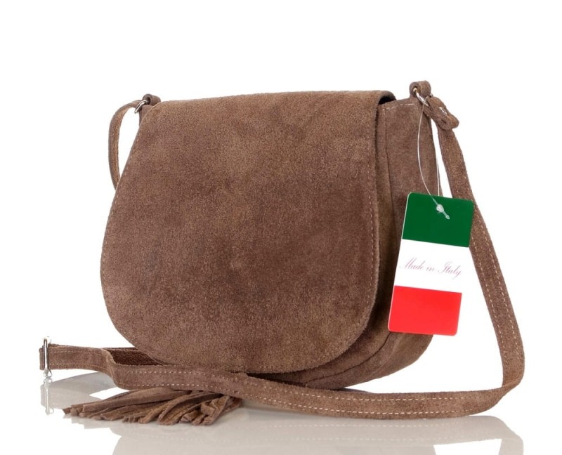 mała torebka zamszowa