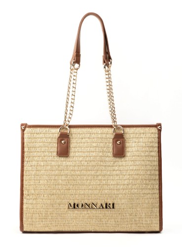 Pakowna torba Monnari Plecionka