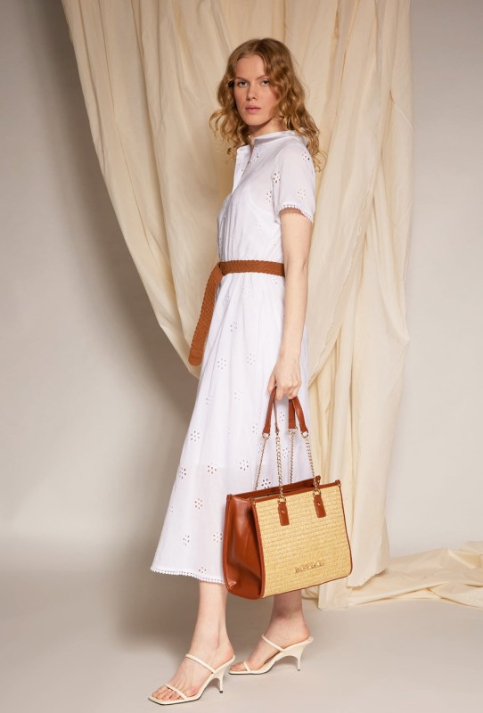 Pakowna torba Monnari Plecionka