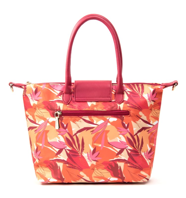 Zgrabny shoper w kwiaty Monnari