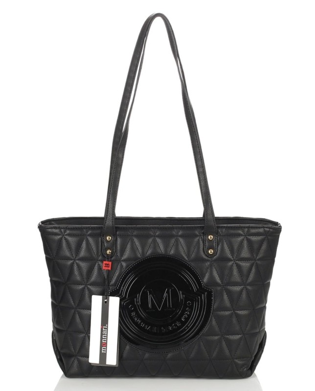 czarny shopper Monnari