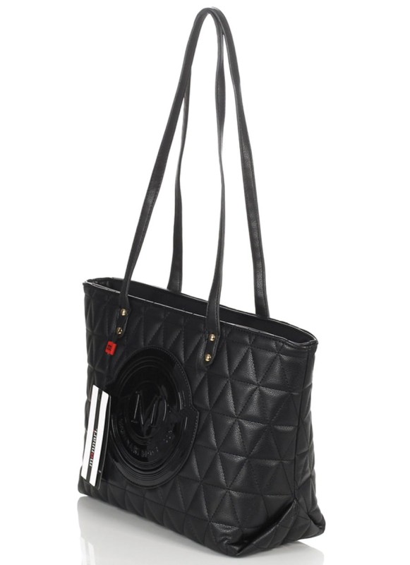 czarny shopper Monnari