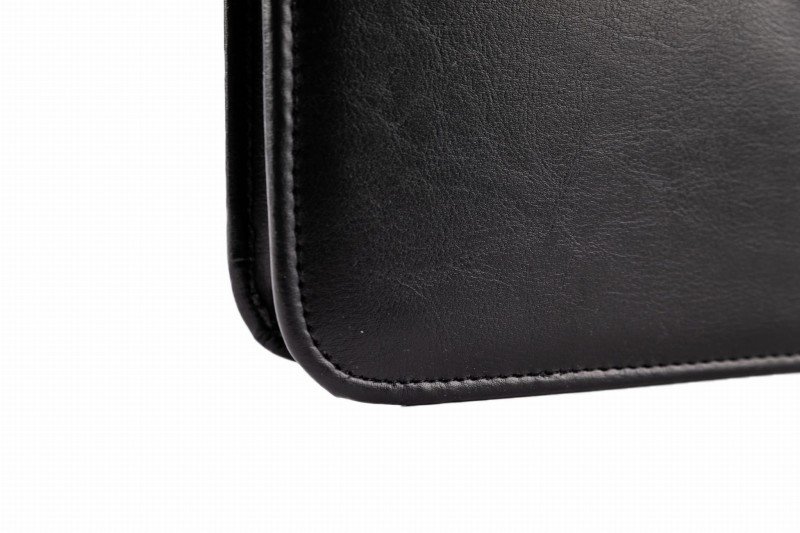 Elegancka Aktówka A4 Tizano BW05 – Biuwar Konferencyjny z Ringami i Klipsem