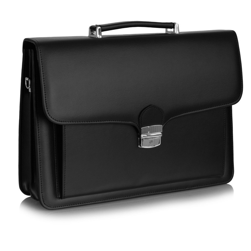 Elegancka teczka Tizano T07 czarna