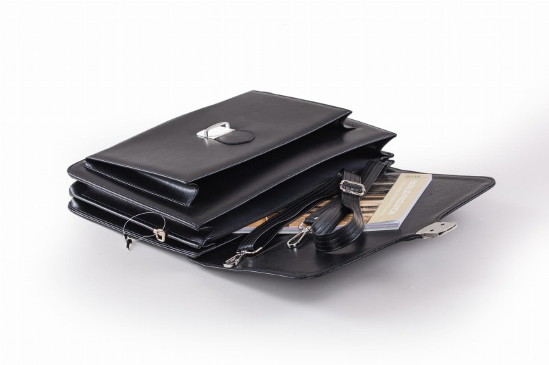 Elegancka teczka Tizano T07 czarna
