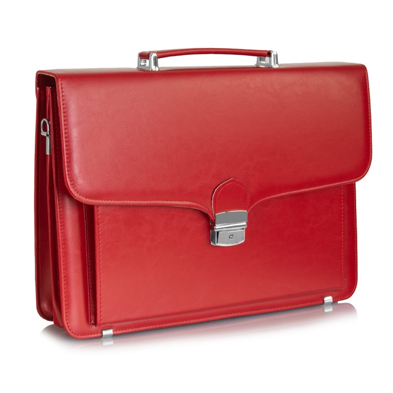 Elegancka teczka Tizano T07 czerwona