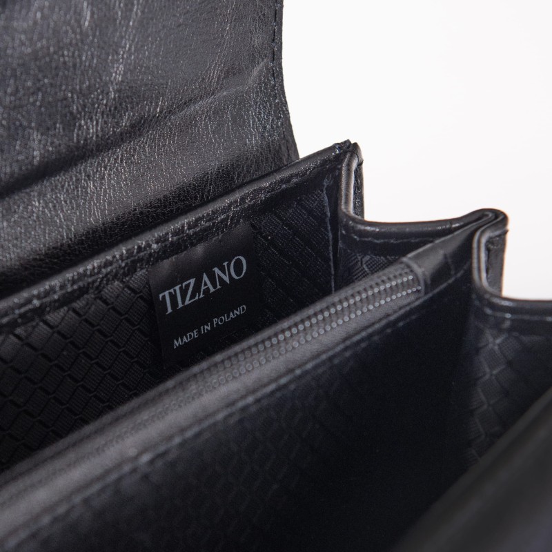 Skórzana aktówka męska na laptopa – Teczka na dokumenty A4 | Polski Producent