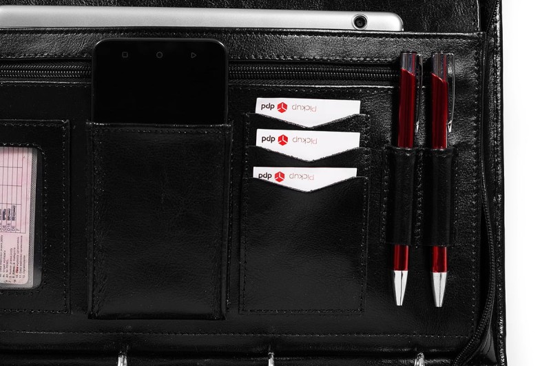 Aktówka skórzana męska