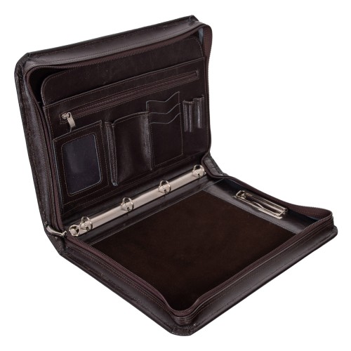 Aktówka Męska A4 ze Skóry Naturalnej – Elegancki Biwuar Skórzany – Polski Producent