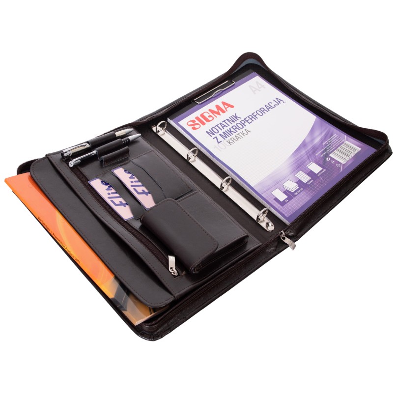 Skórzany biwuar A4 – Polska galanteria