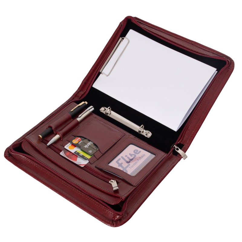 Skórzana teczka A5 BWS08