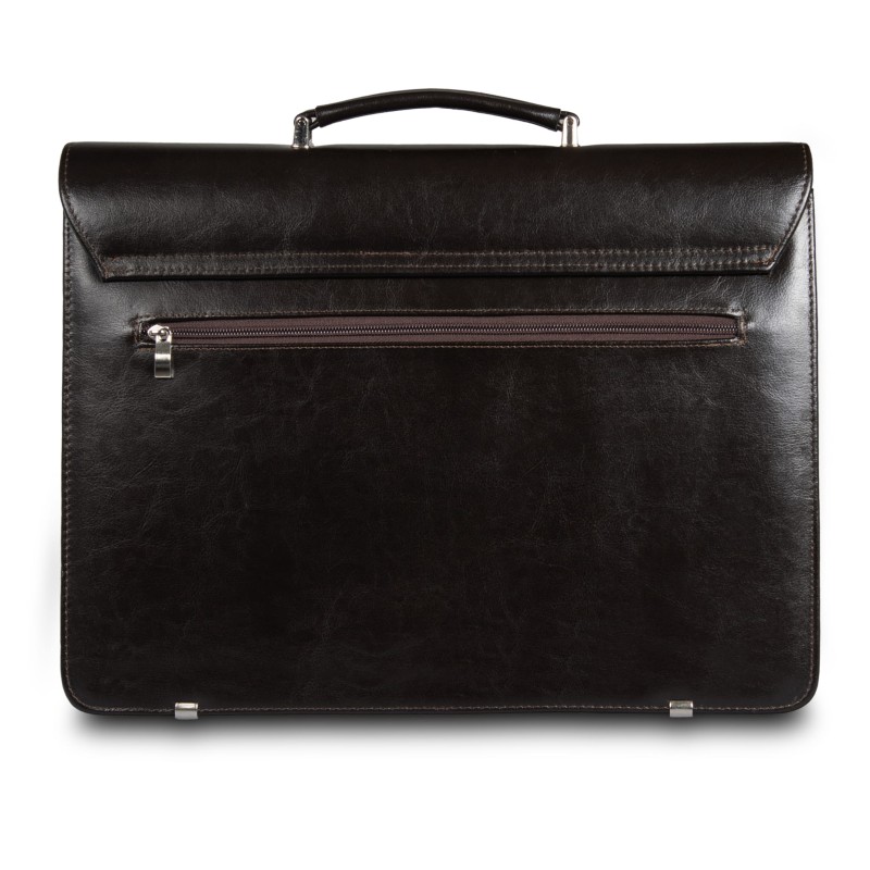 Skórzana Aktówka Męska na Laptopa