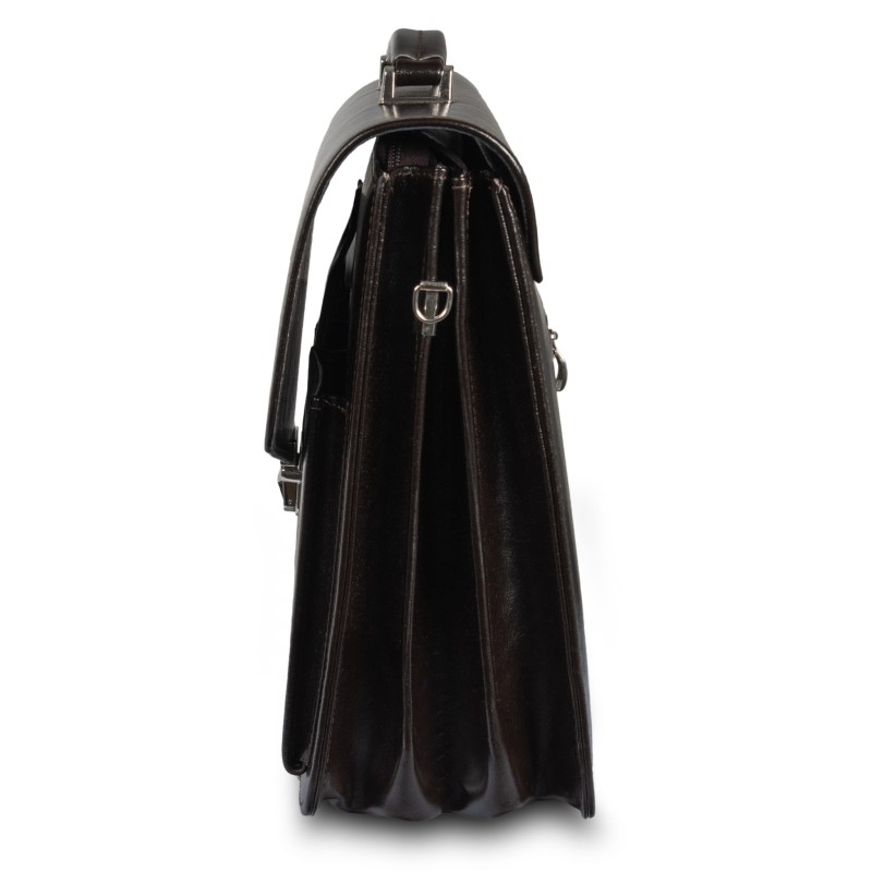 Skórzana Aktówka Męska na Laptopa