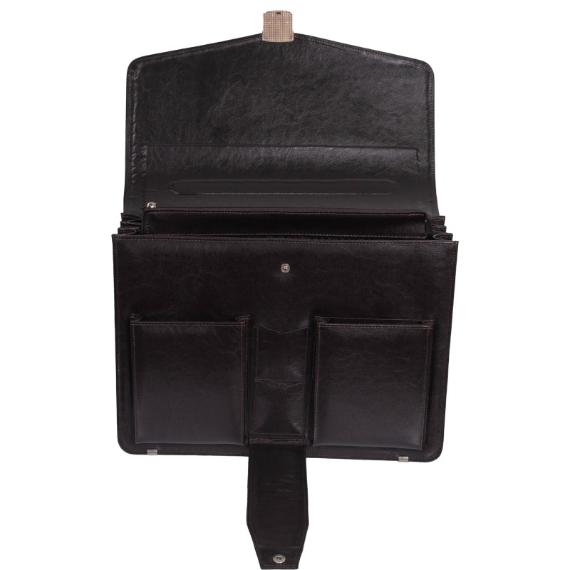 Skórzana Aktówka Męska na Laptopa