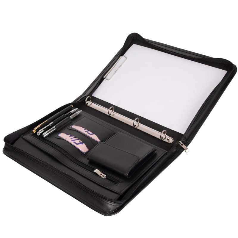 Elegancka Aktówka Konferencyjna A4 – Biwuar z Ekoskóry, Polski Producent