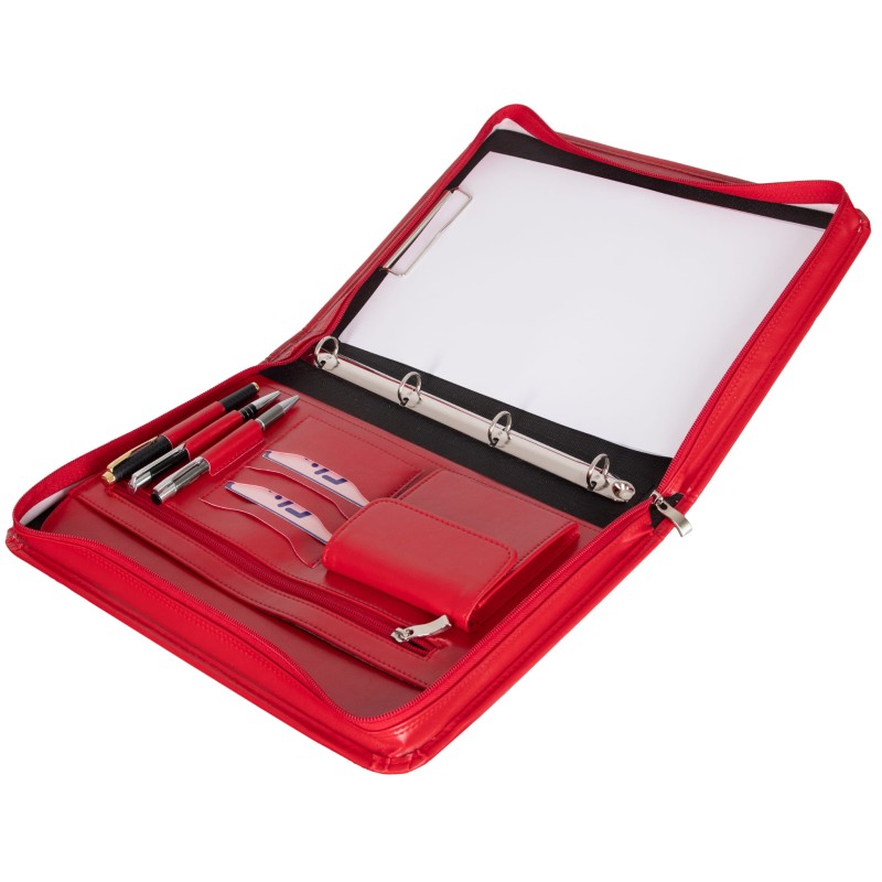 Aktówka organizer A4 BW07 Czerwona