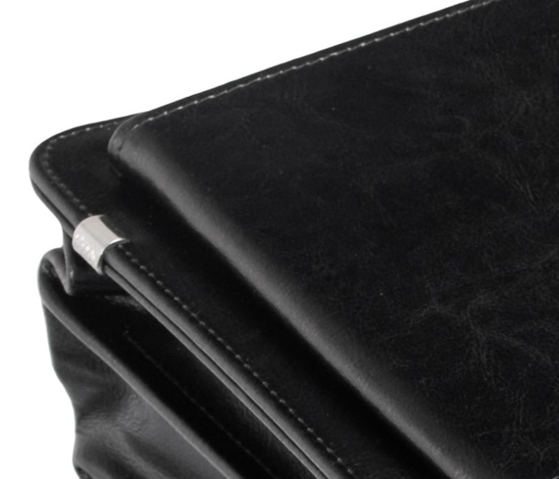 Ekskluzywna teczka męska Tizano – Skórzana aktówka na laptopa 15,6" z naturalnej skóry