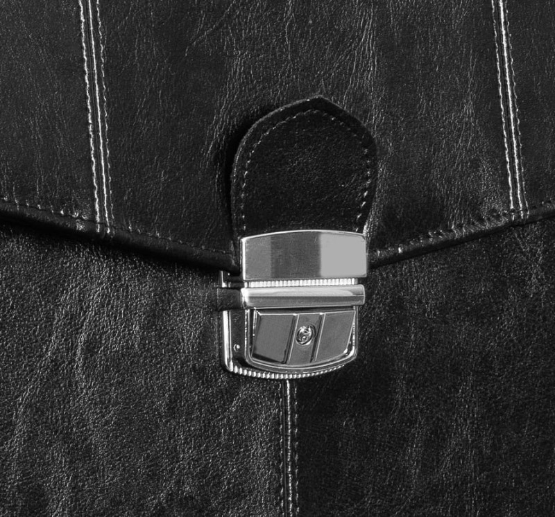 Ekskluzywna teczka męska Tizano – Skórzana aktówka na laptopa 15,6" z naturalnej skóry