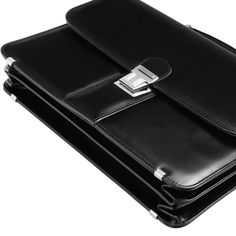 Zgrabny skórzany neseser męski