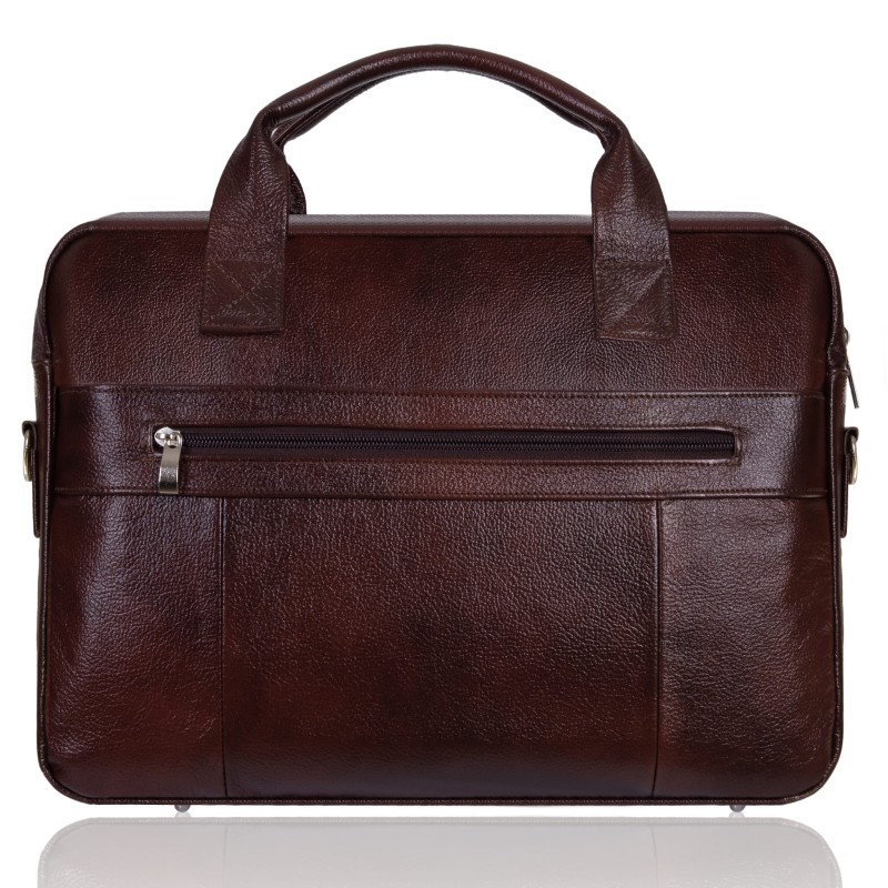 Torba męska skórzana Tizano TM03 czekolada