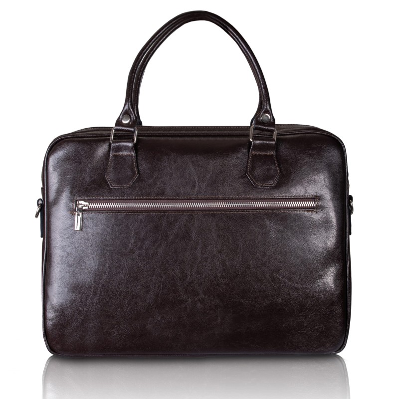 Brązowa torba skórzana Tizano