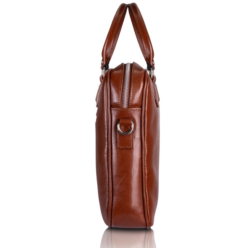 Brązowa torba skórzana Tizano TM05