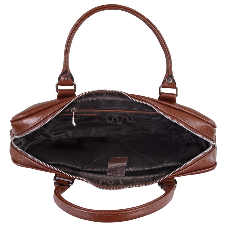 Brązowa torba skórzana Tizano TM05