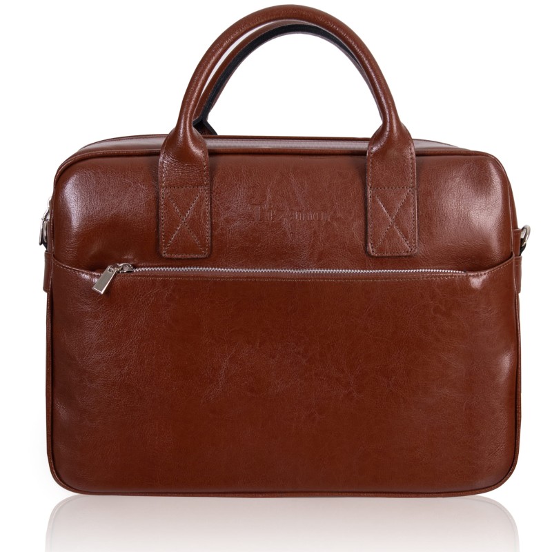 Skórzana torba Tizano TM06 brąz