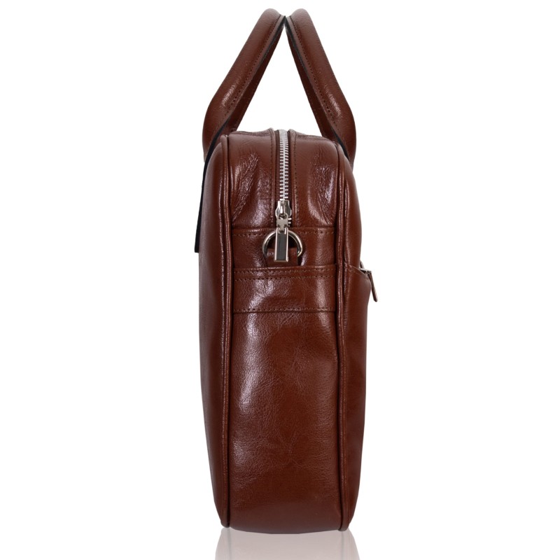 Skórzana torba Tizano TM06 brąz