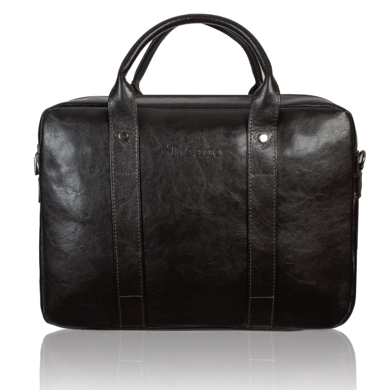 Brązowa torba skórzana Tizano TM07