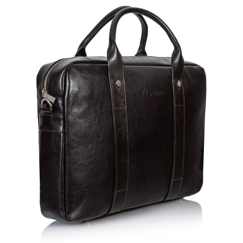 Brązowa torba skórzana Tizano TM07