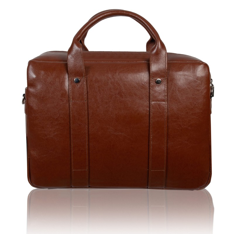 Brązowa torba skórzana Tizano TM07