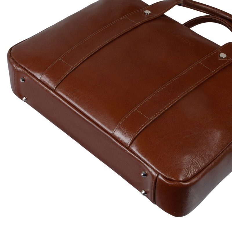 Brązowa torba skórzana Tizano TM07