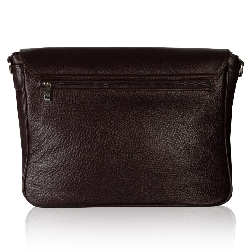 Skórzana męska torba na ramię