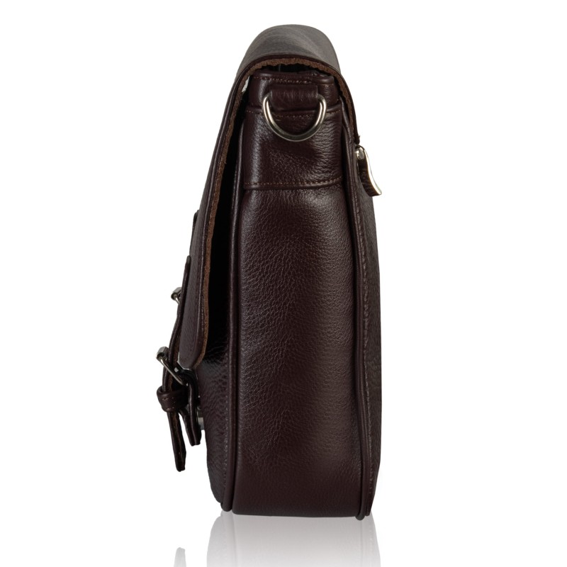 Skórzana męska torba na ramię