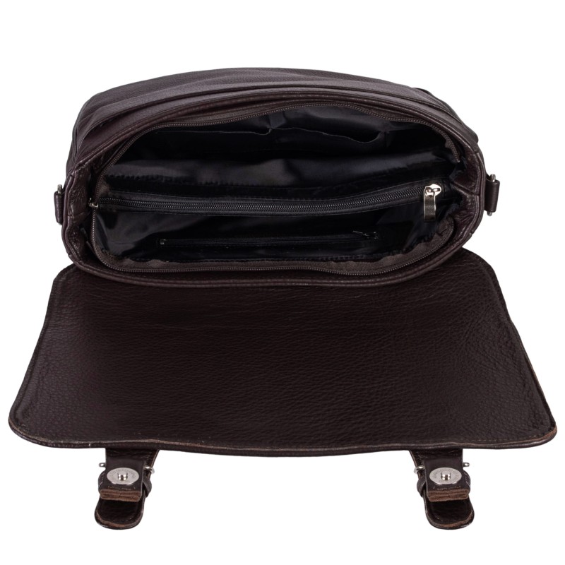 Skórzana męska torba na ramię