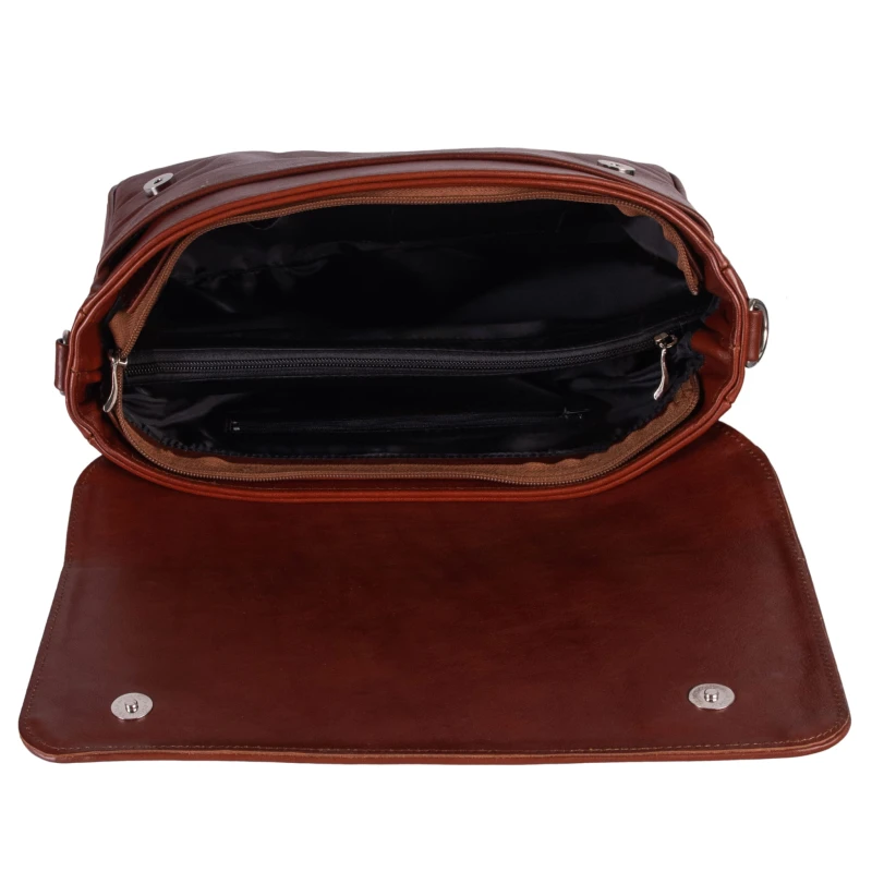 Torba męska Tizano TM17 ruda skóra naturalna