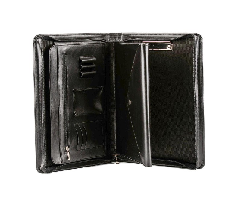Elegancka Aktówka Męska A4 – Pojemny Organizer i Torba Wizytowa z Ekoskóry