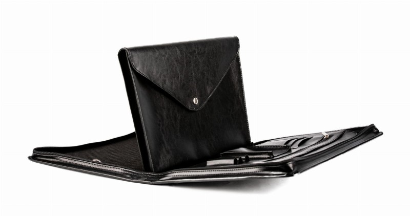 Elegancka Aktówka Męska A4 – Pojemny Organizer i Torba Wizytowa z Ekoskóry