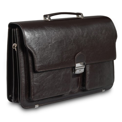 Elegancka Teczka Męska Skórzana – Aktówka na Laptopa | Skóra Naturalna | Sklep Centrum Modnych Torebek